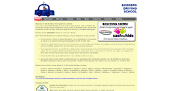 Desktop Screenshot of bordersdrivingschool.co.uk